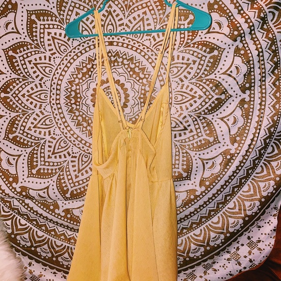 ZAFUL yellow sun dress - Picture 2 of 2
